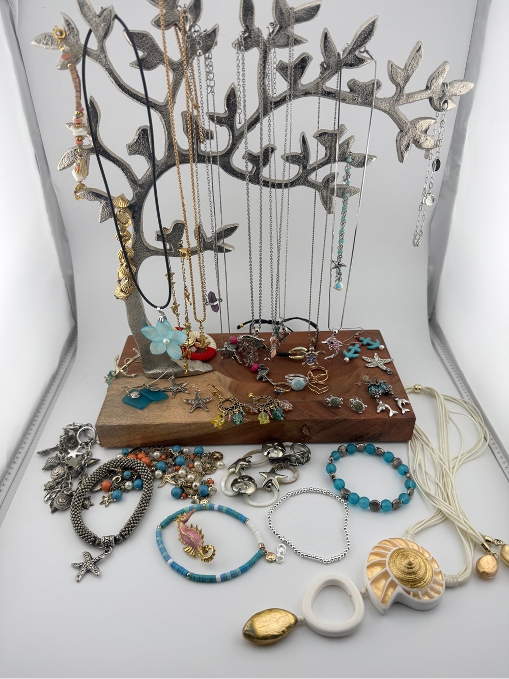 Ocean Nautical Jewelry Lot - .925 Sterling Silver, J.Crew, Katie Loxton